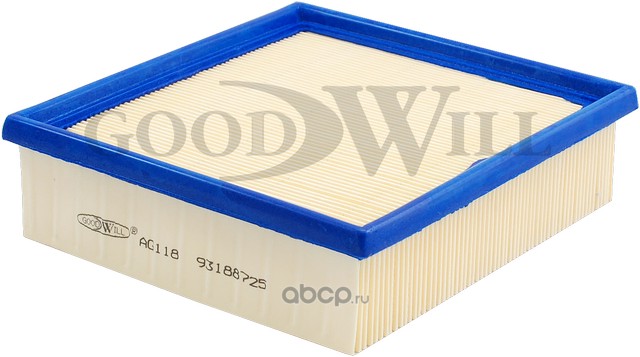 Фильтр воздушный OPEL CORSA D,VAUXHALL CORSA Mk III GoodWill AG 118