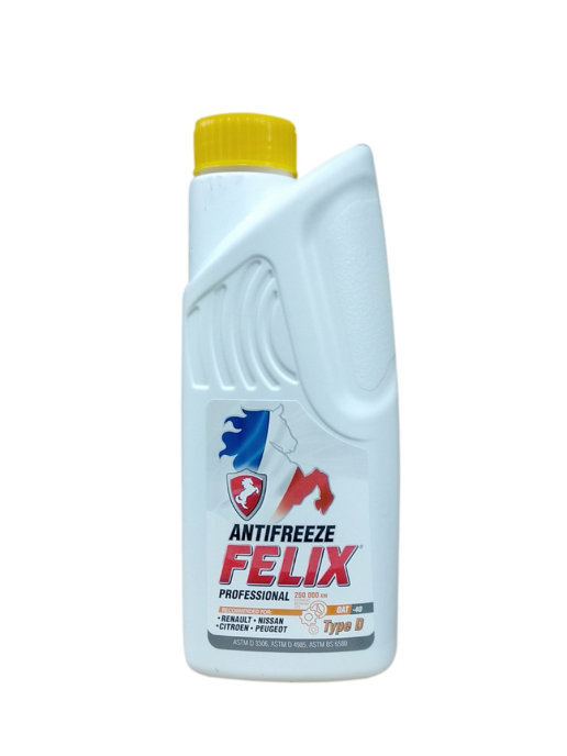 Антифриз FELIX TYPE D 1кг (Renault, Nissan, Citroen, Peugeot)