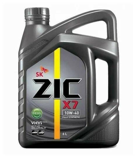 ZIC X7 LS 10W40 синт 6л