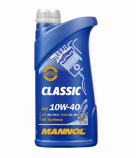 MANNOL CLASSIC HP 10w40 п/синт 1л