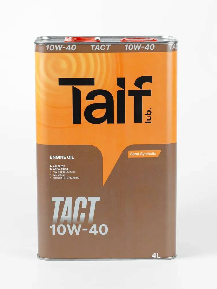 TAIF TACT 10W40 4л API: SL/CF