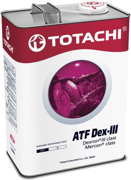 Жидкость для АКПП TOTACHI ATF DEX- III минерал 4л