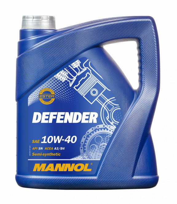 MANNOL Defender 10W40 п/синт 4л