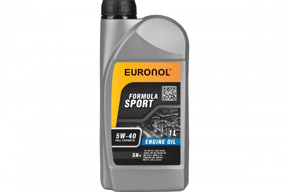EURONOL SPORT FORMULA 5W40 SN+ 1л