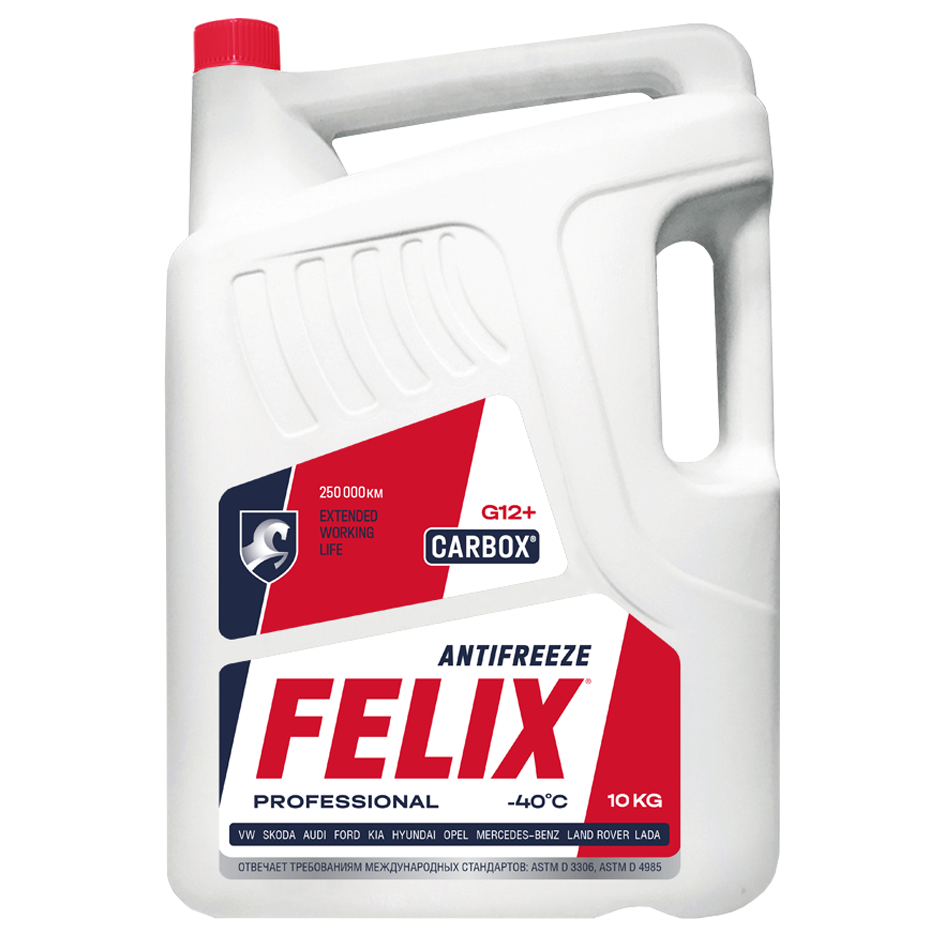 Антифриз FELIX CARBOX -40 (красный) 10кг Дзержинск