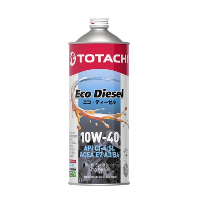 TOTACHI Eco Diesel Semi-Synthetic CI-4/CH-4/SL 10W40 1л
