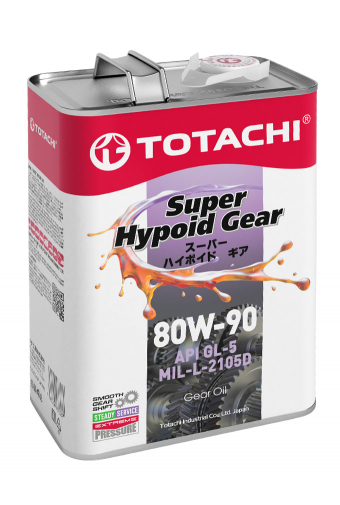 TOTACHI Super Hypoid Gear GL-5 80W90 4л