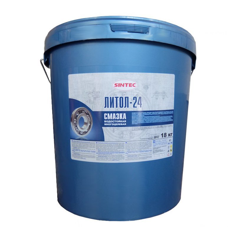 Литол-24 SINTEC 18кг. желез.