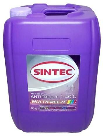 Антифриз Sintec Multi Freeze (фиолет) 10кг