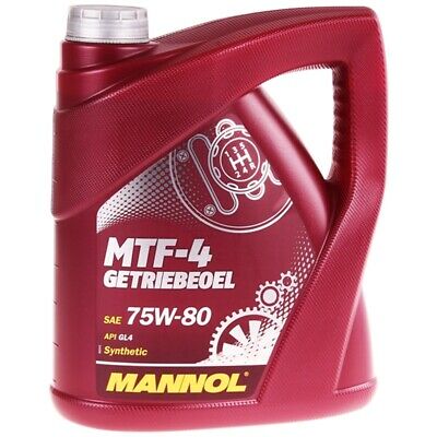 MANNOL GL-4 MTF 75W80 синт 4л