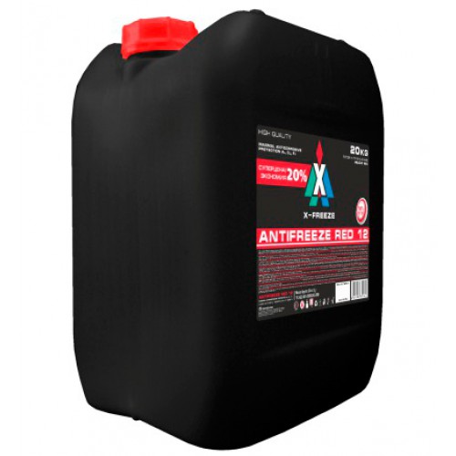 Антифриз X-Freeze Red (красный) 20кг Дзержинск