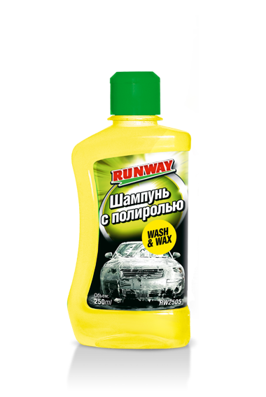 Шампунь с полиролью RUNWAY 250 мл