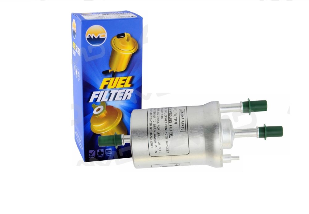 Фильтр топливный VAG POLO / GOLF / CADDY / FABIA / A2 / A3 1999- (AMD)