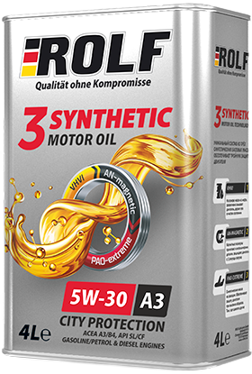 ROLF 3-SYNTHETIC 5W30 ACEA A3/B4 4л