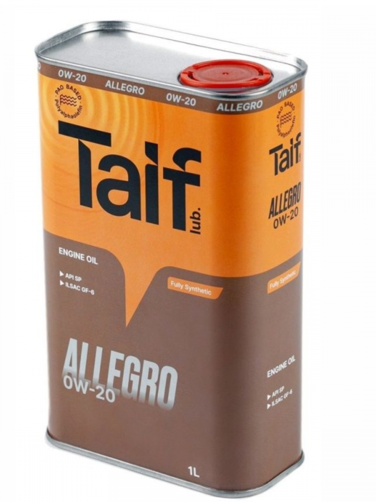 TAIF ALLEGRO 0W20 1л SP, GF-6
