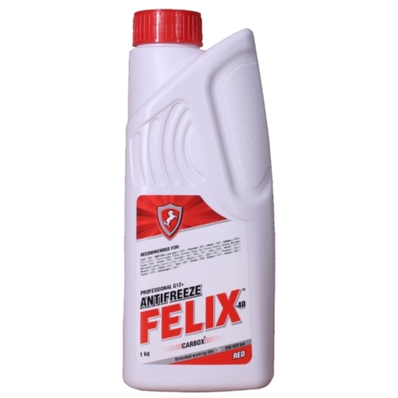 Антифриз FELIX CARBOX -40 (красный) 1кг Дзержинск